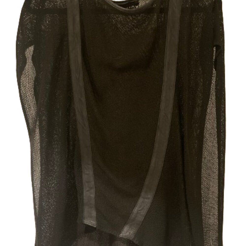 Sparrow Long Sleeve Mesh Shirt / Black / L